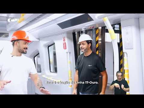 Reta final da Linha 17-Ouro: Conheça a Estação Vereador José Diniz