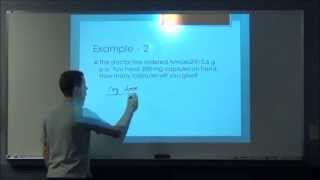 Math For Nurses - Tablet Dosage - Example 2