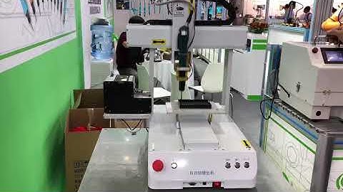 CNC Automatic screw fastening system working, Sudong Technology
