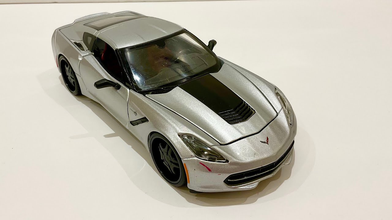 Chevy Corvette Stingray Metal Car By Maisto Diecast Jada