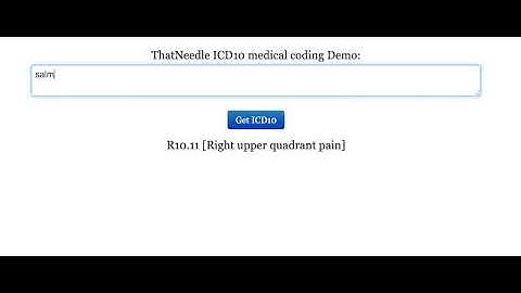NLP for medical coding: ICD10
