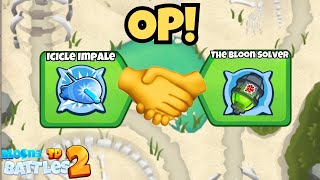 Icicle Impale + The Bloon Solver is OP| Bloons TD Battles 2