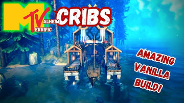 Valheim MTV CRIBS Tour: AMAZING Long Boat Dock (Vanilla Build)