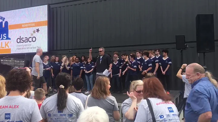 My High Schools Choir Performs The National Anthem...