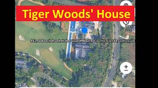 Tiger Woods' House on google map