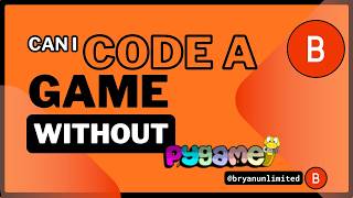 Can I make a 2D game without Pygame?