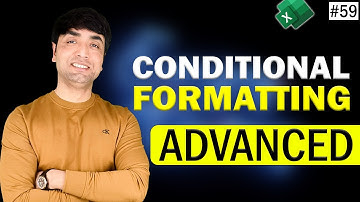 Conditional Formatting Advanced-1 | Excel Conditional Formatting with Formulas and Form Controls.