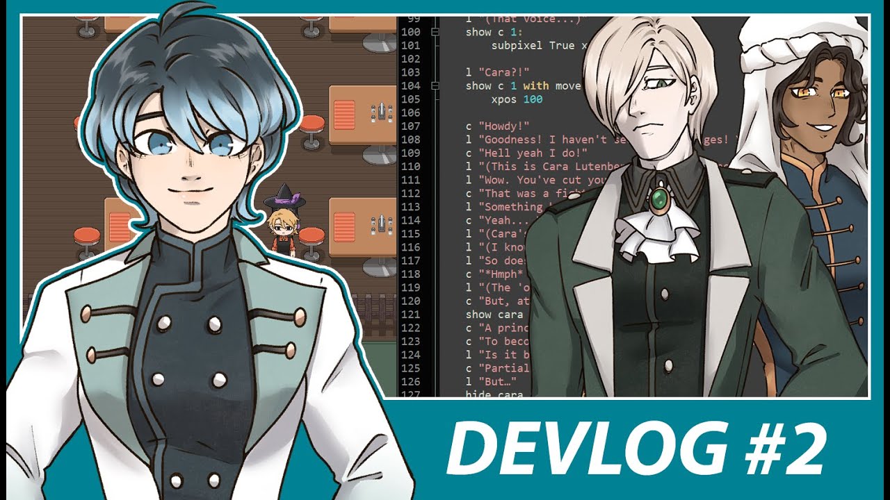 DEV VLOG #2: Animation, Renpy, RPG maker