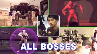Cover Fire All Bosses (BFM-7, AV-TS7, MegaDrone, Mutant, Sniper, Psycho, Sentinel, Phantom, Bazooka)
