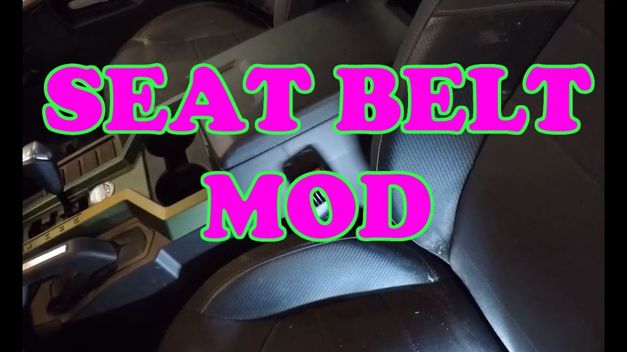 RMAX 1000 XTR seat belt mod YouTube
