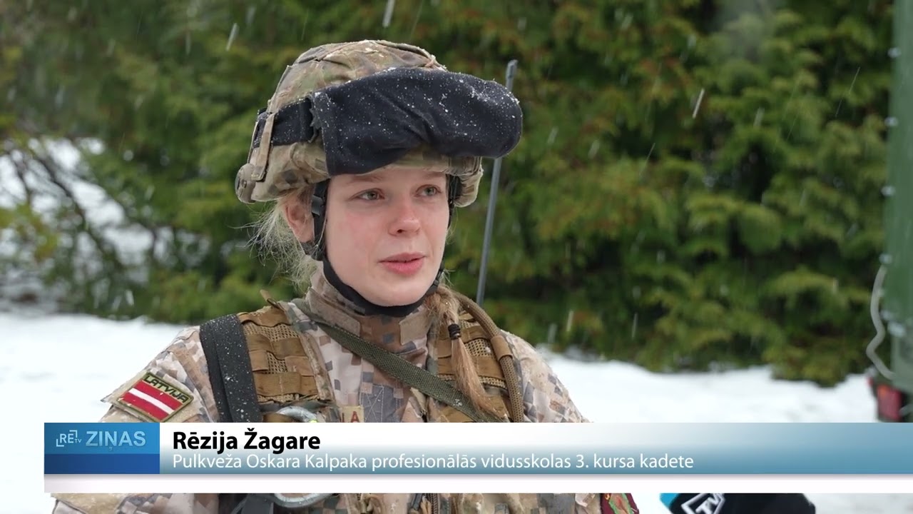 ReTV: Kandavā kadetu mācības