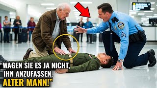 Der Alte Veteran Wollte Einsteigen — Doch Ein Verletzter US-Marine Stürzte Zusammen