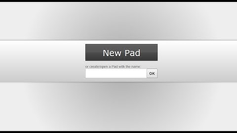 The state of Etherpad in 2015
