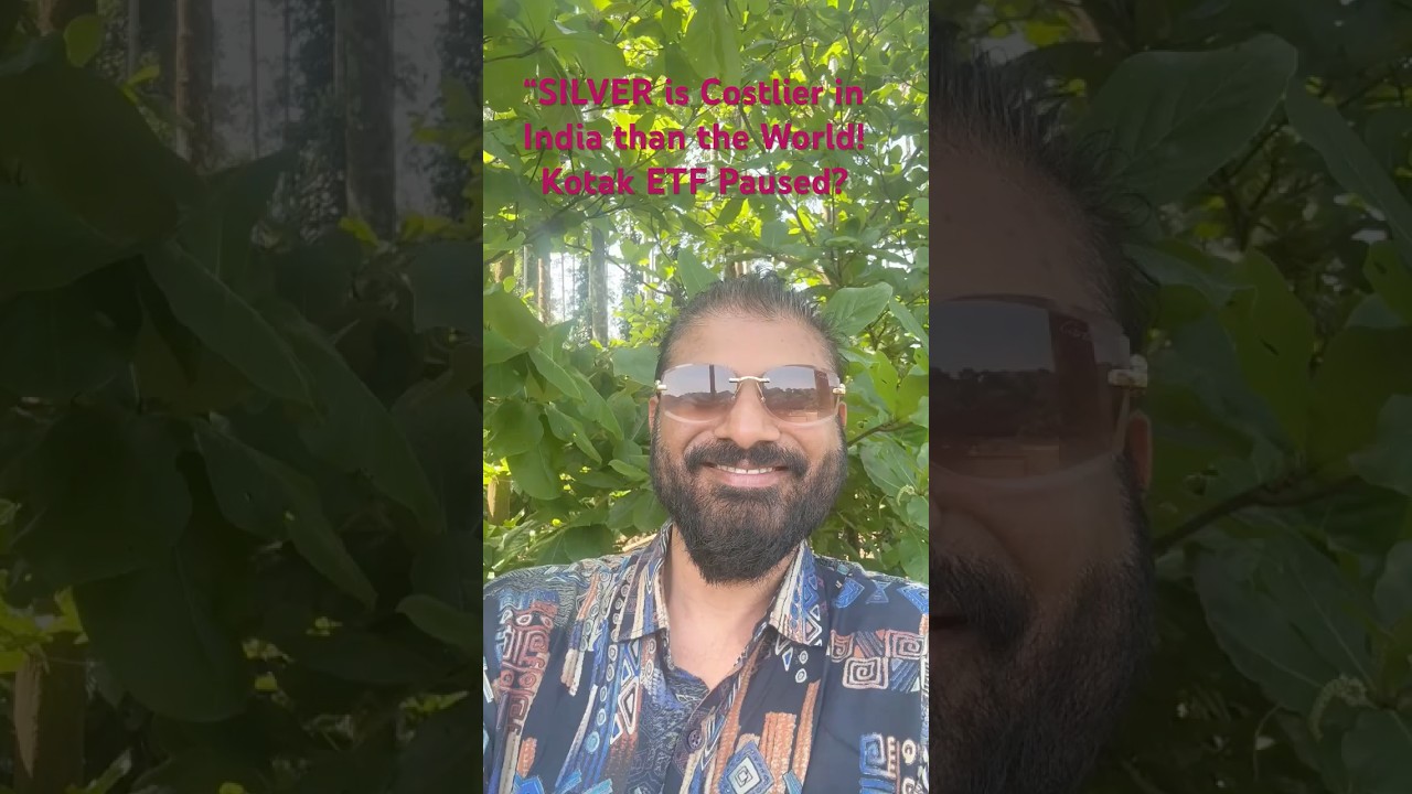 “SILVER  Costlier in India than the World!  Kotak ETF Paused? #sdbullion #silver #trading #how#nifty