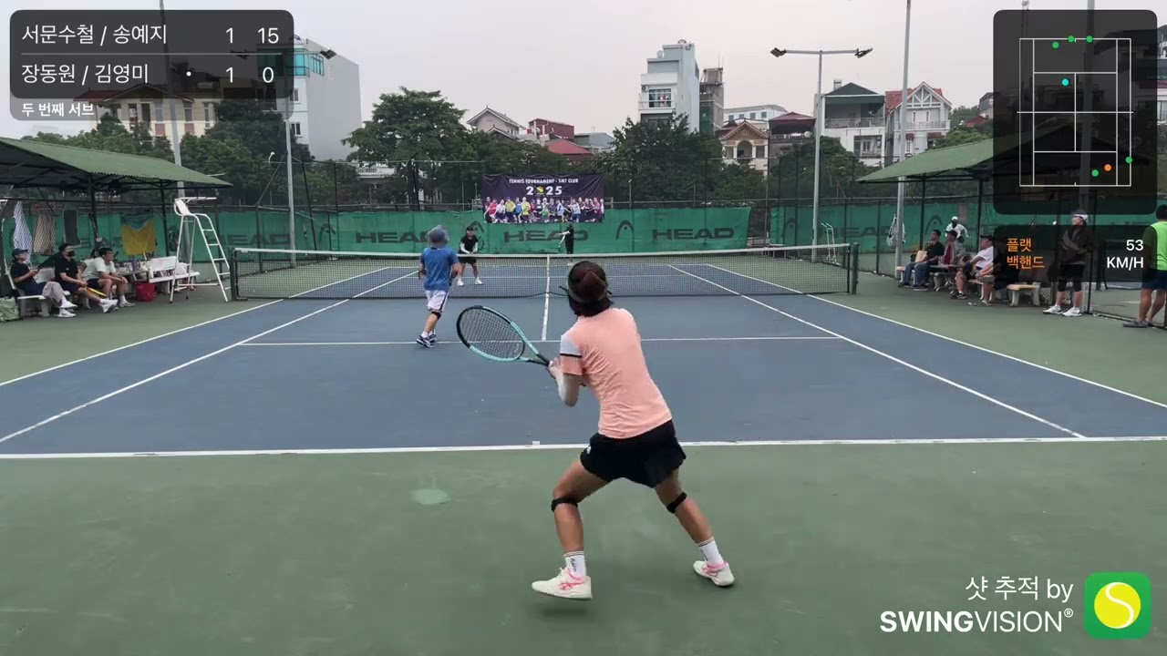 25/12/07  혼복대회 결승  서문수철 송예지 / 장동원 김영미