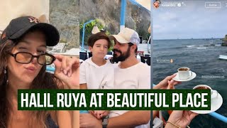 Halil Ibrahim Ceyhan And Ruya Coric At Beautiful Place Sila Turkoglu In Istanbul