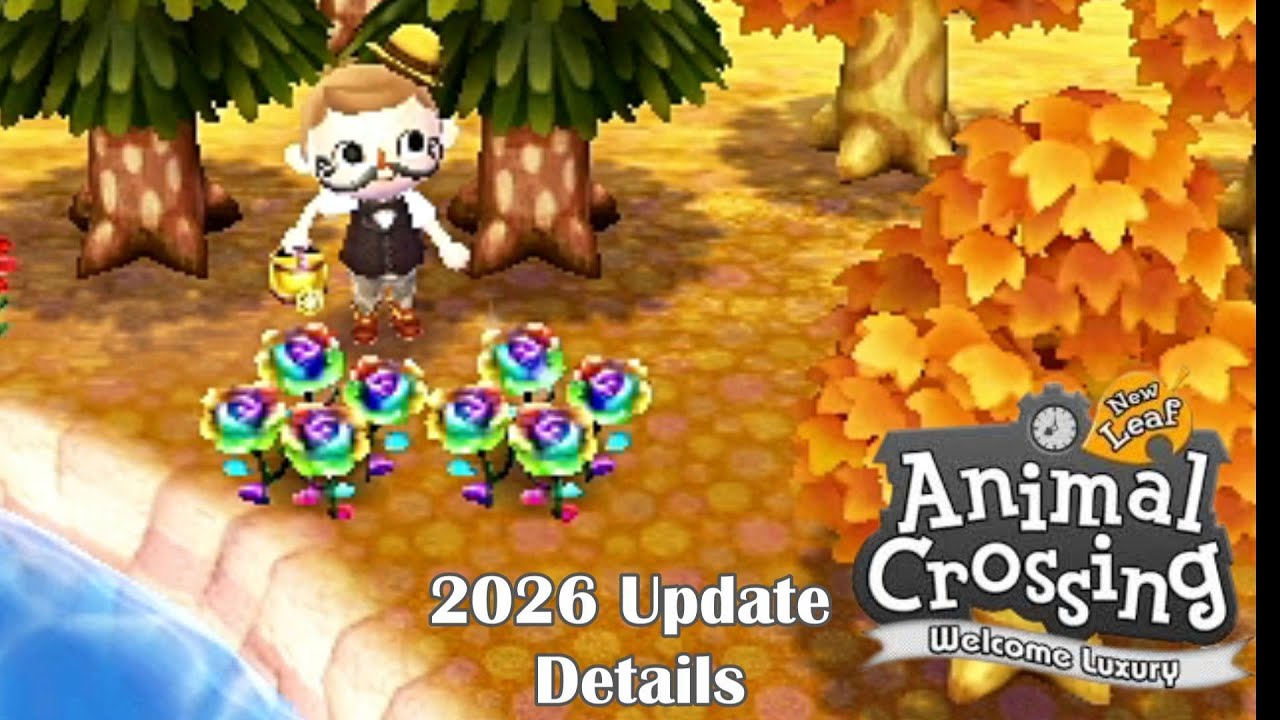 Animal Crossing Welcome Luxury 3DS Day 63: 2026 Welcome Luxury Update Details - YouTube