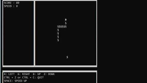 Snake GamePlay (.Net Core)