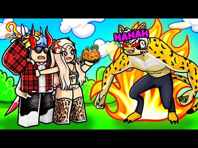 This Girl WANTED REVENGE On This Leopard Clan.. (ROBLOX BLOX FRUIT) class=