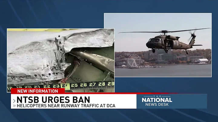 NTSB lays out 'urgent safety recommendations' after midair collision over Potomac River