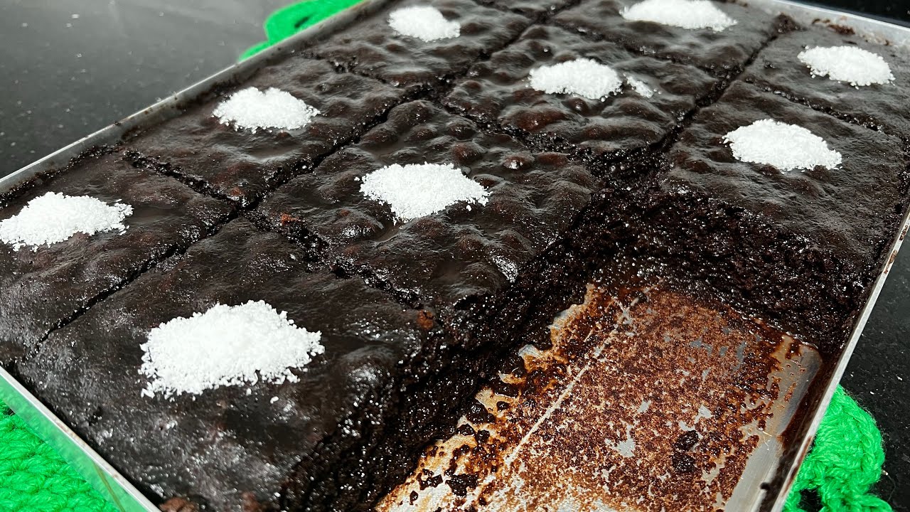 الكيكه السوداء كيكة العيد كيكة الكاكو