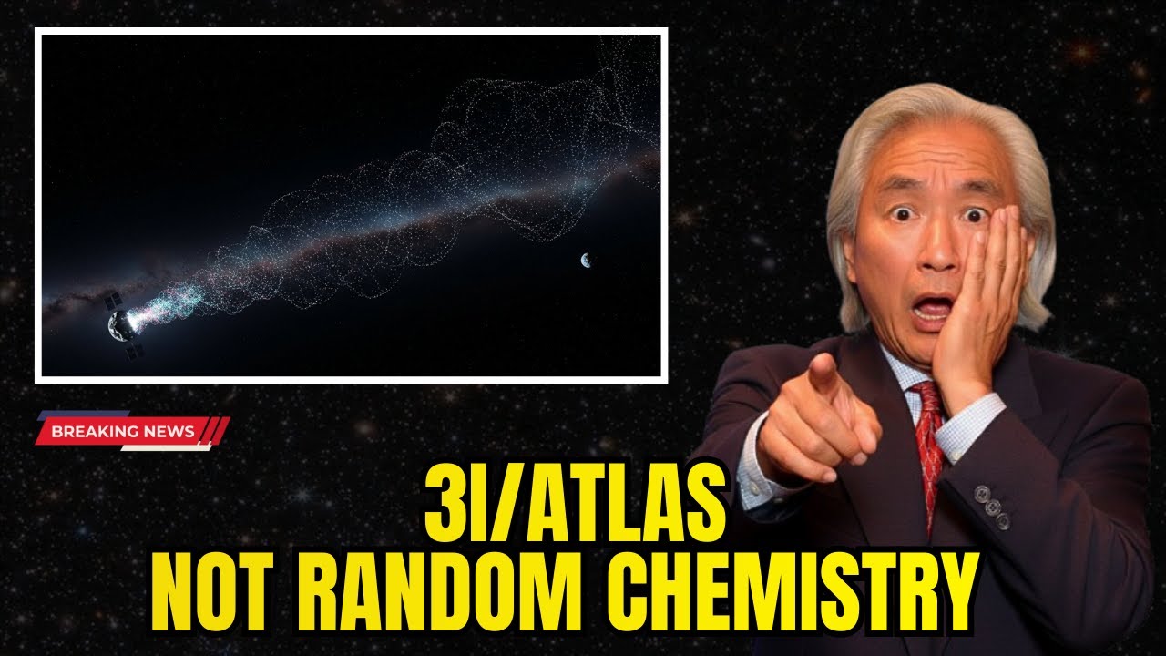 3I/ATLAS Just EJECTED Biological Molecules Into Space | Michio Kaku