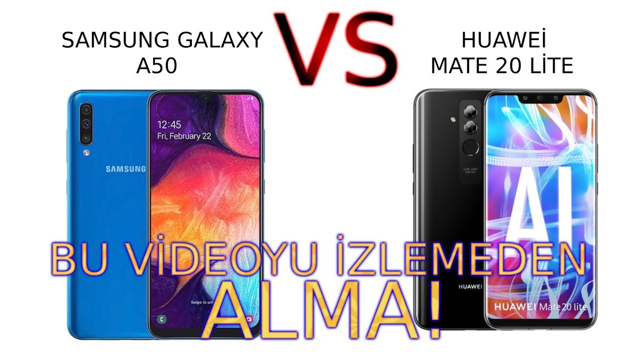 Samsung A50 Vs Huawei