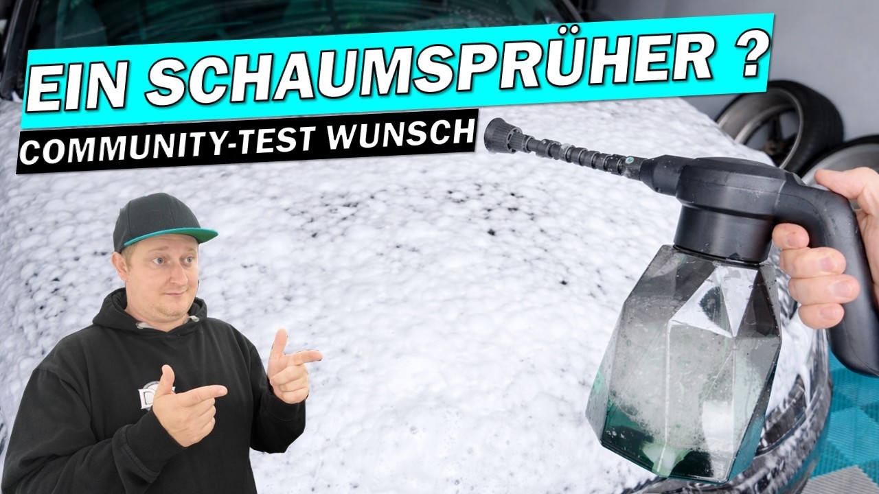 🤯 Elektro-Schaumsprüher fluten den Markt! Ich teste euren Communitywunsch! 30€ für die Mülltonne?