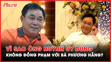 Vụ bà Phương Hằng: Vì sao ông Huỳnh Uy Dũng không có vai trò đồng phạm? - PLO