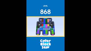 Color Block Jam Level 868 Solution Without Boosters