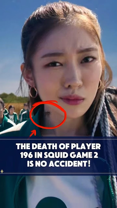 No one realizes that the death of player 196 in Squid Game 2 was no accident!