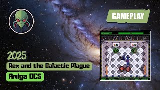 Rex and the Galactic Plague (Amiga OCS) (2025) BrewOtaku Quick Gameplay