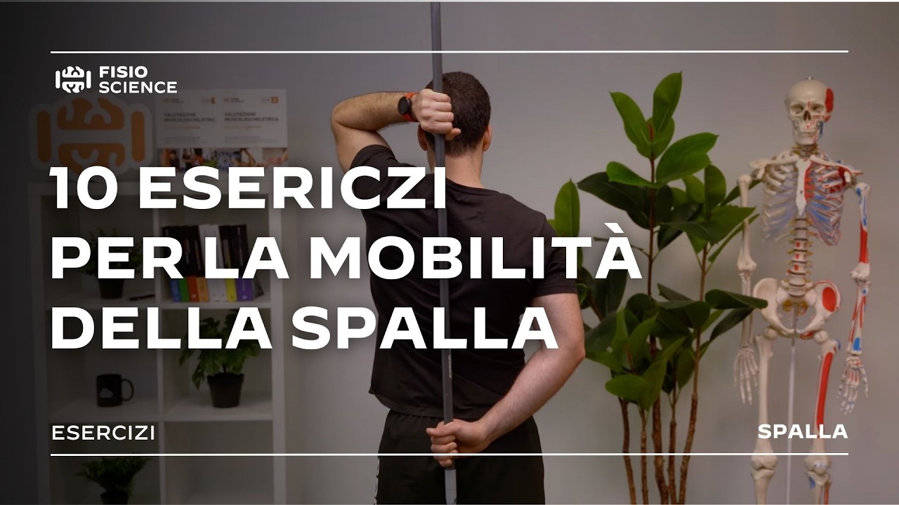 10 esercizi per la mobilità della spalla