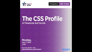 The CSS Profile - A Financial Aid Guide