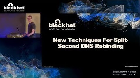 New Techniques for Split-Second DNS Rebinding