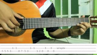 Video thumbnail of "(83) llorando se fue (cover guitarra - zampoña) 3° y 4° Leoncio Prado"