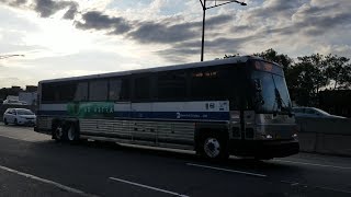 MTA Bus Company: 2002 Ex-NYBS MCI D4500 2926 On The QM20 At Horace Harding Expressway & Otis Avenue