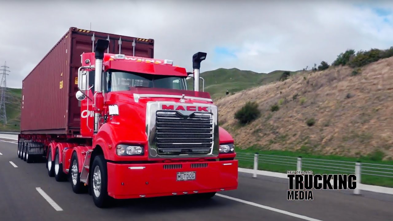 Last manual Mack Trident for NZ! Mack Trident 8x4 | New Zealand Trucks | War Horse