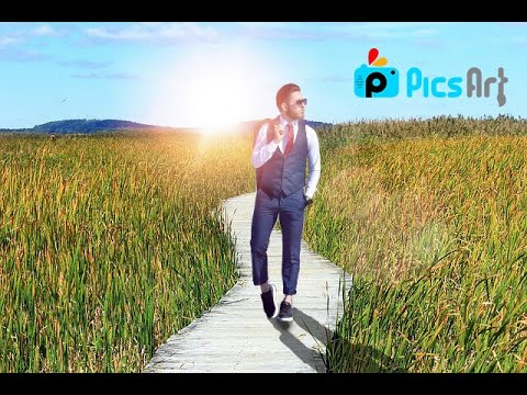 How to change photo background in PicsArt | photo me background kaise badle  - YouTube