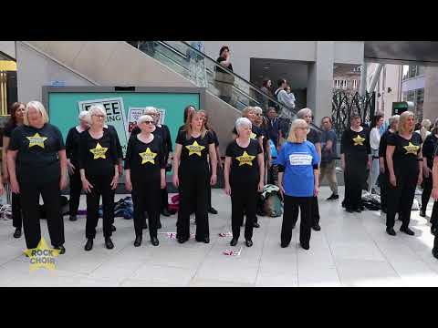 Hearts melt when the old couple dance!