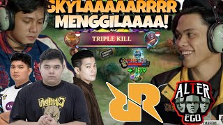 THE KING IS BACK THE KING IS BACK !!! SKYLAR MENGGILA !! RRQ VS ALTER EGO MATCH 2 MPL S13