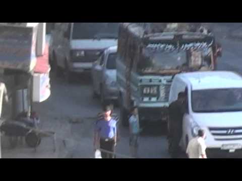 شام ريف دمشق الكسوة حاجز الدوار الكبير 3 7 2012