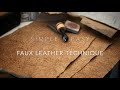 HOW TO make Faux Leather From Paper | Easy Tutorial DIY | Junk Journal / TN