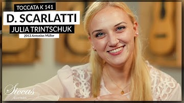 Julia Trintschuk plays D. Scarlatti - Toccata K 141 (arr. J. Trintschuk) on an Antonius Müller 2013