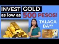 GOLD INVESTMENT SA HALAGANG 500 PESOS | HOW TO BUY GOLD FOR LOW BUDGET | PDAX MOBILE APP |BabyDrewTV