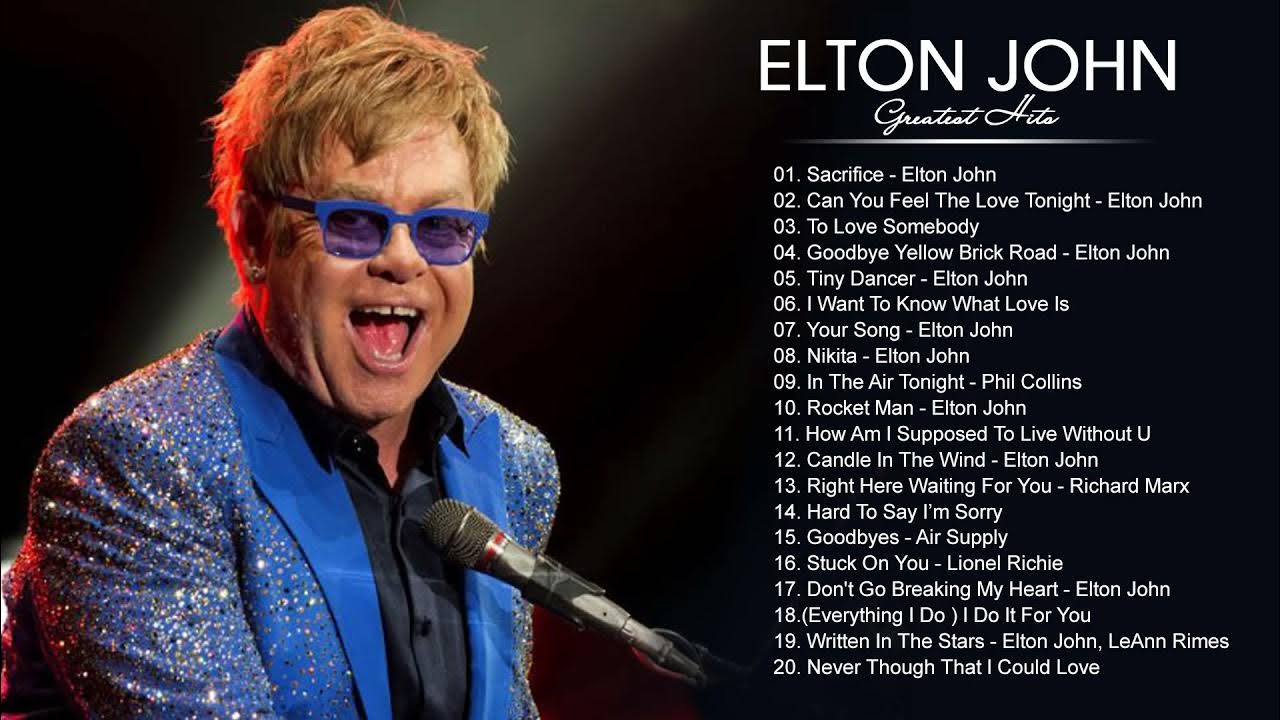 Elton John As Melhores Baladas YouTube Elton John As Melhores Baladas YouTube