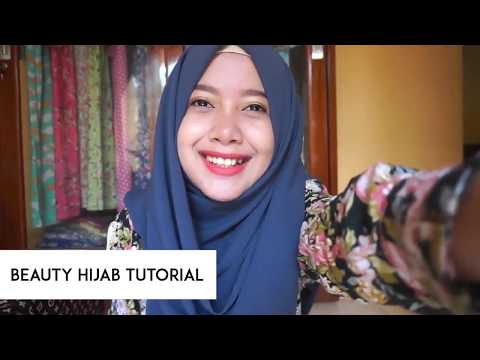 SIMPLE TUTORIAL HIJAB PASHMINA MUDAH