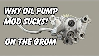 Why Oil Pump Mod is Bad for Your Grom!