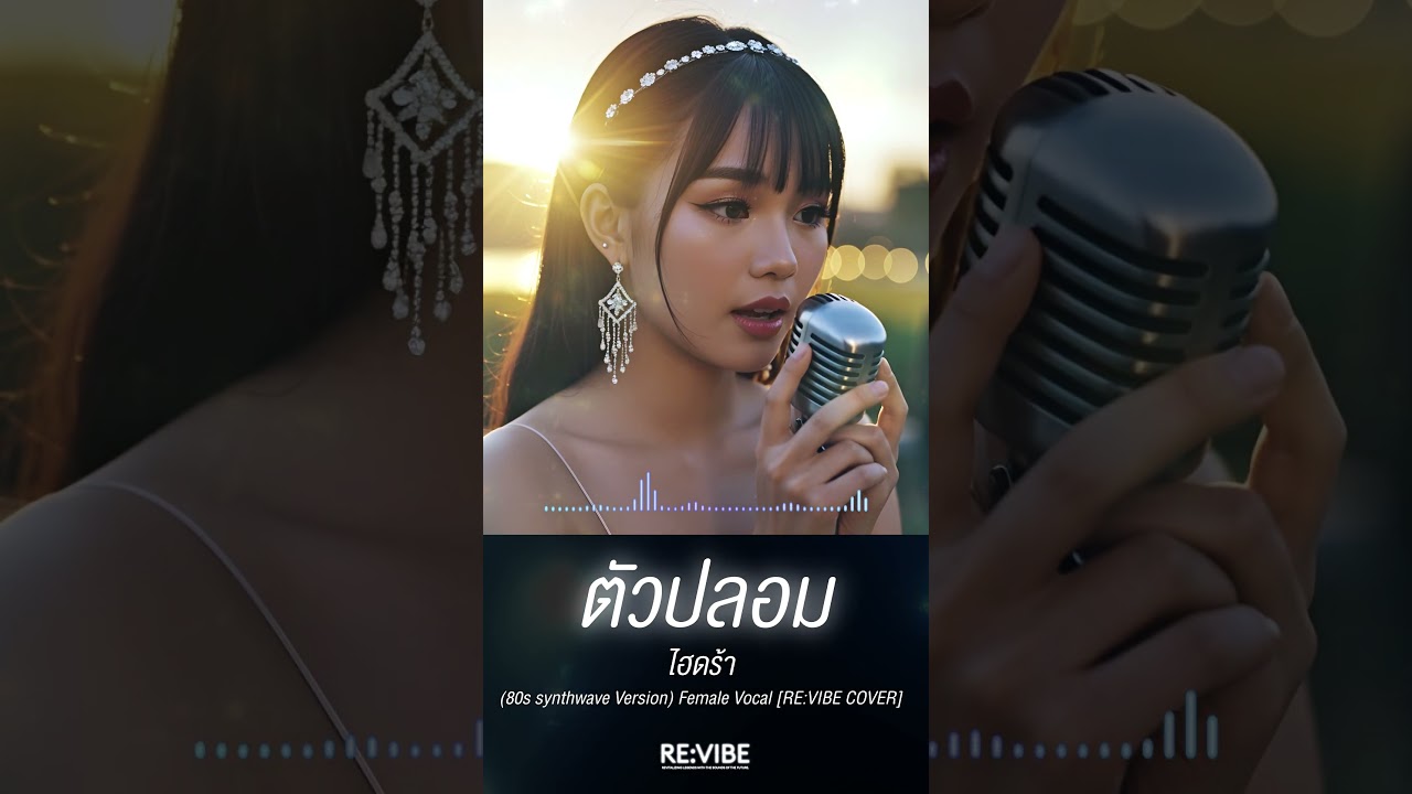 ตัวปลอม - ไฮดร้า (80s synthwave Version) Female Vocal [RE:VIBE COVER] Short