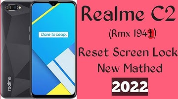 Realme C2 Rmx 1941 Unlock Pin Code
